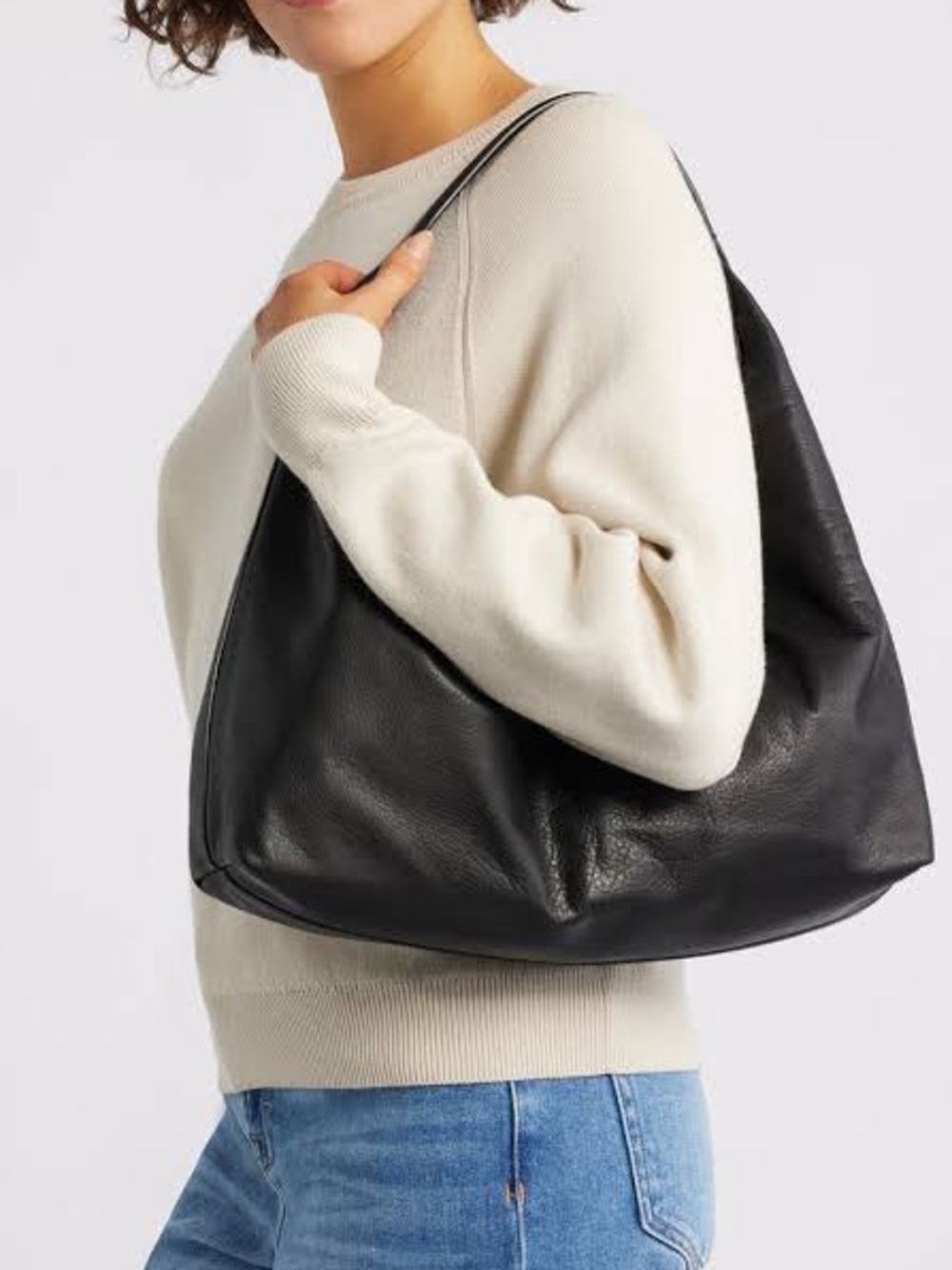 Women’s Madewell Mylie Black Leather Bag New NWT